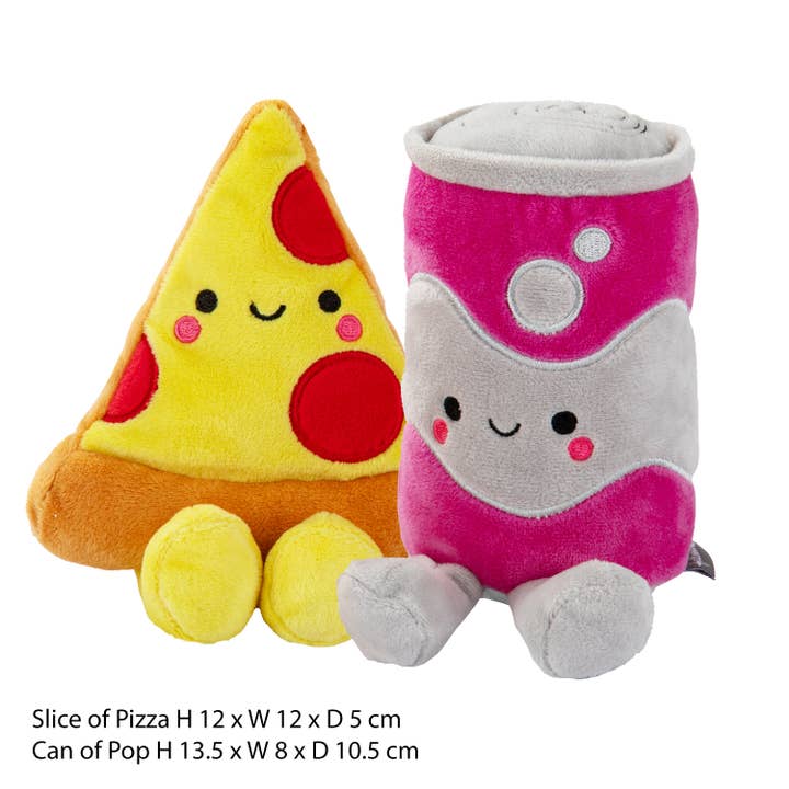 Hallmark - Wholesale Stuffed/Plush Toy - Kids & Baby - Better Together Pizza And Pop Magnetic Plush Pair3