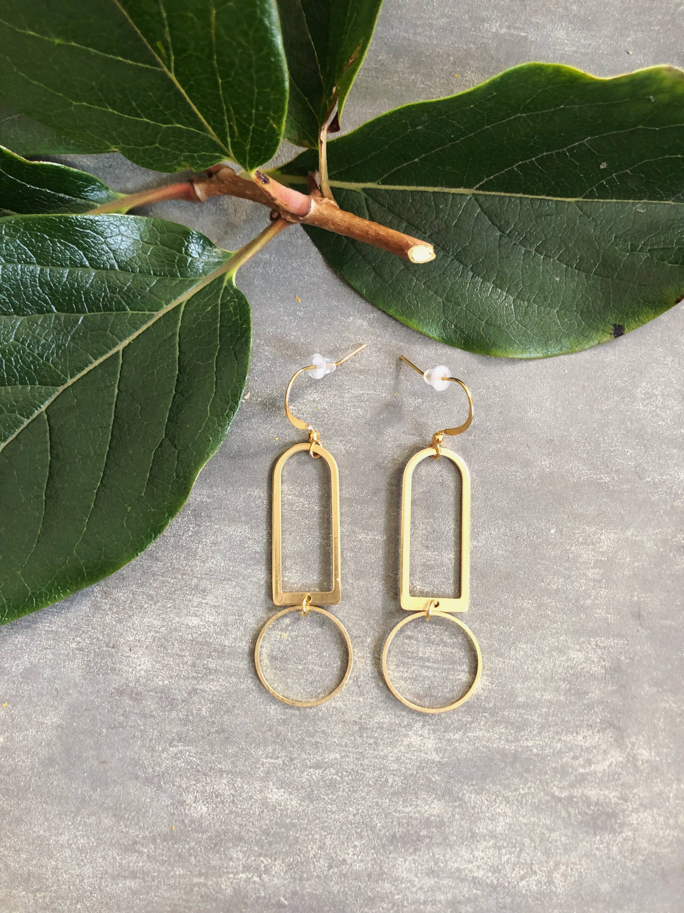 GeoMetricGem - Wholesale Dangle Earrings - Arthur Earrings3