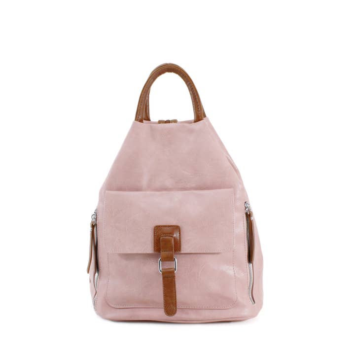 Ellas Trading – Großhandel Rucksack – Damen – Großer stilvoller geräumiger Schulterrucksack mit Tragegriff7