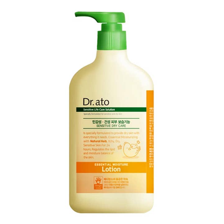 Lotion Hydratante Essentielle Dr.ato 500ml pour la vente par K-baby