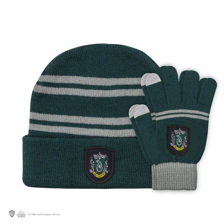 Conjunto de Luvas e Gorro Slytherin para Crianças por atacado de Wizard Alliance
