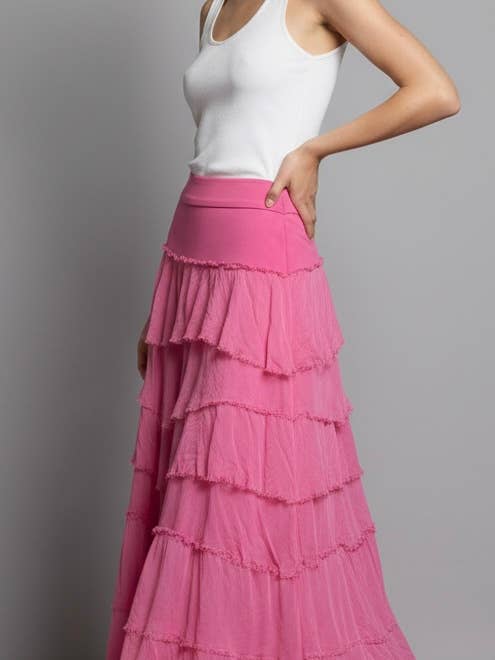 Karamel Collection - Vente Jupe – femme - Jupe en soie à volants
Aucun tarif ne sera ajouté7