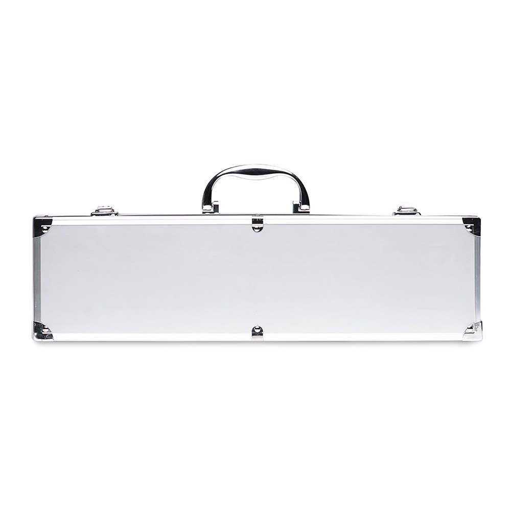 Weddingstar Inc. - Vente Outil de gril pour l'extérieur - Set d'outils pour barbecue en acier inoxydable avec étui2