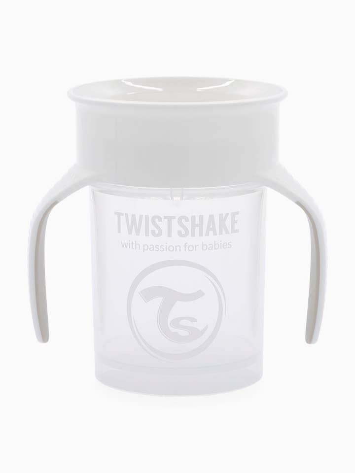Twistshake 360 Becher 6+ Monate Weiß für den Großhandel von Twistshake