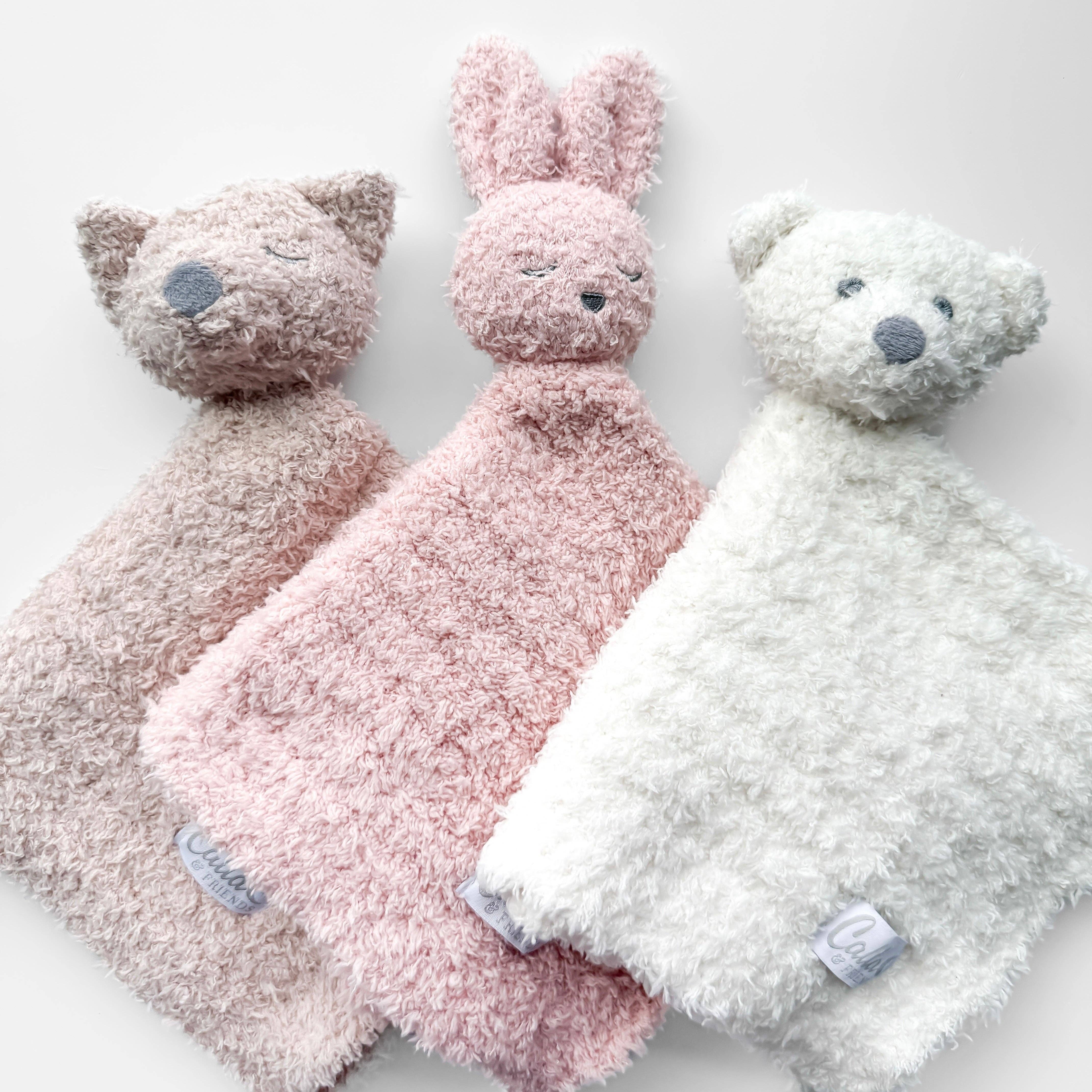 Calla & Friends - Wholesale Security/Cuddle Blanket - Baby - Little Snuggles Lovey - Bunny3