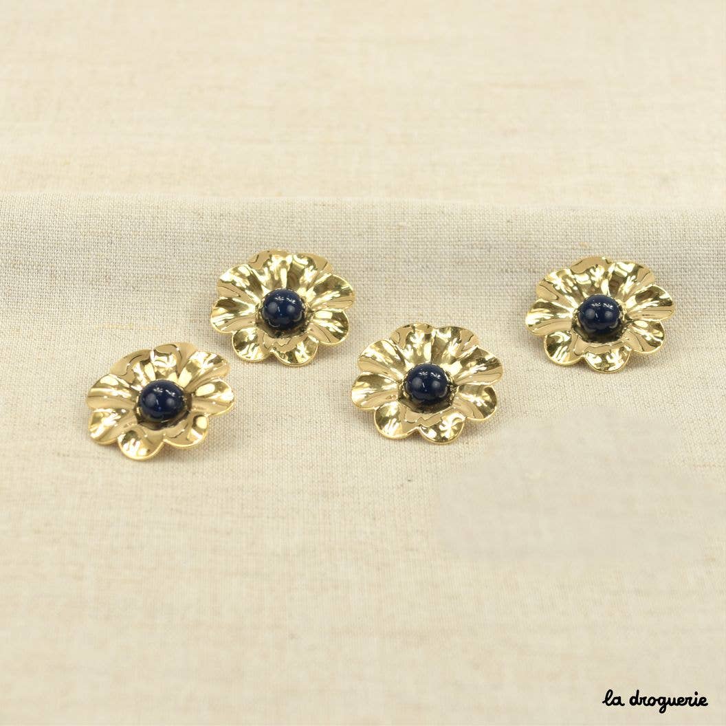 LA DROGUERIE - Wholesale Sewing Button/Snap - "Mary Quant" button 27 mm4