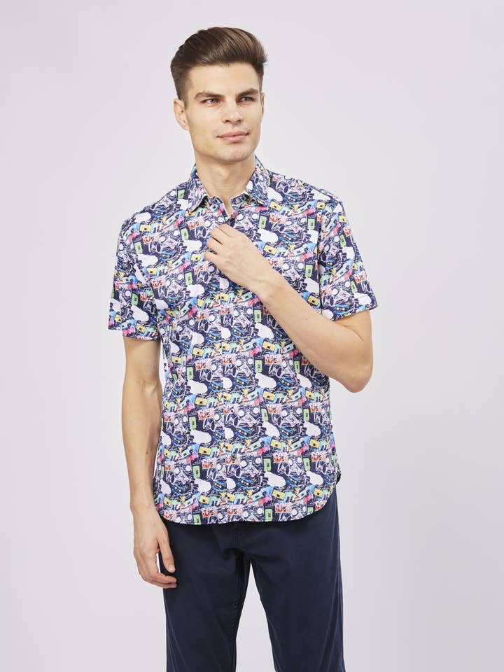 Camiseta de Cassettes Coloridos para venta al por mayor de Luchiano Visconti