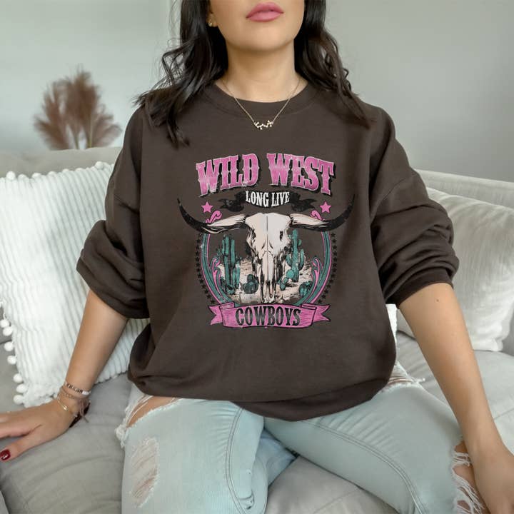 Wild West Live Long Cowboys for wholesale by The Dirty Cowgirl Apparel