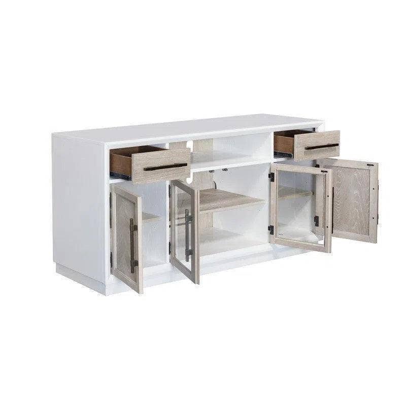 LOOMLAN - Wholesale Console Table - Entertainment Wall Unit Light For TV Up to 60"4