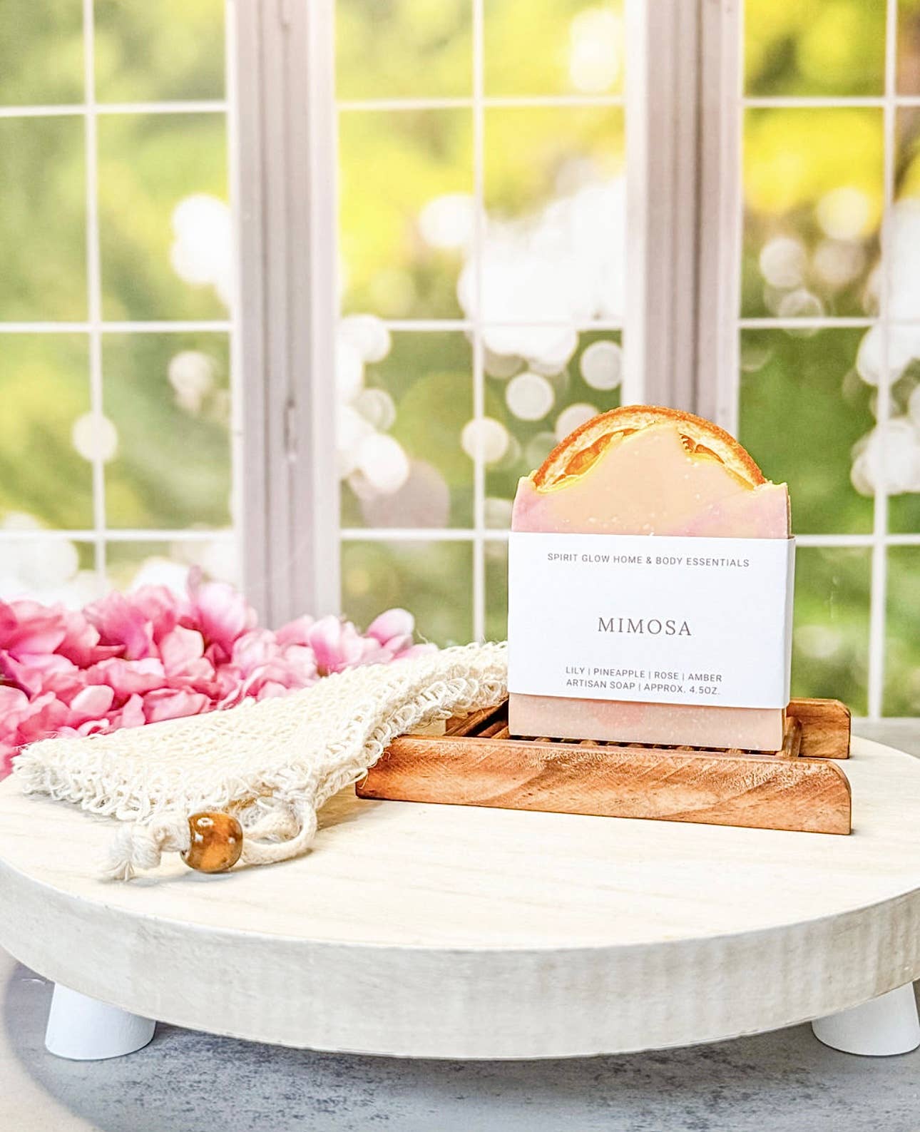 Spirit Glow Home & Body Essentials - Wholesale Bar Soap - Mimosa - Handcrafted Artisan Soap Bar5