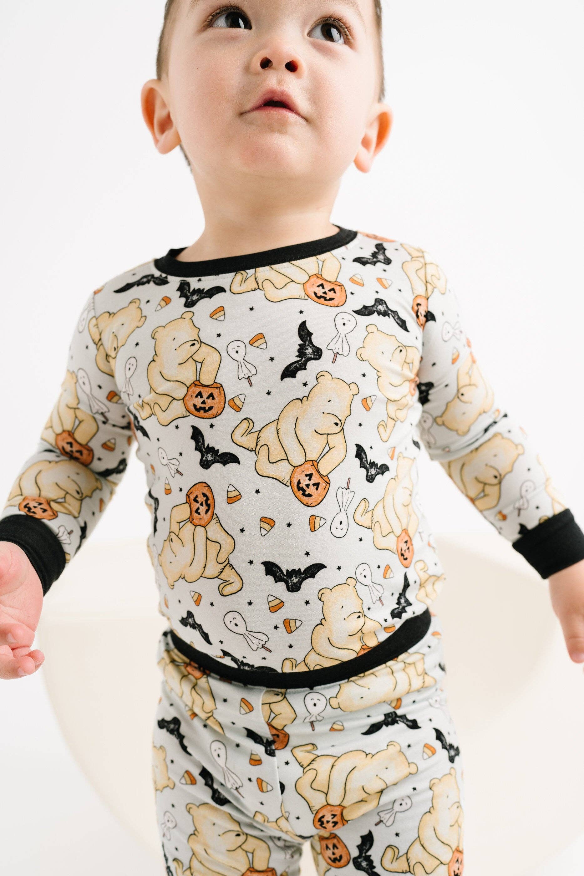 Little One Shop - Wholesale Top & Pant Set - Baby - Spooky Pooh Bamboo Set8