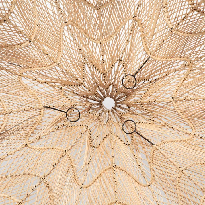 Bazar Bizar Living – Großhandel Kronleuchter/Hängeleuchte – Anhänger The Whipped, Natur, Größe XL