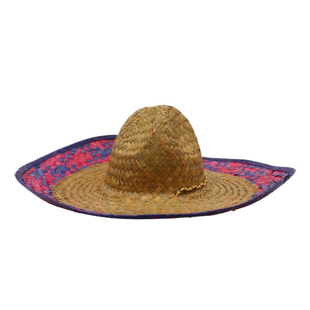 Plush Appeal LLC - Wholesale Straw Hat - Unisex - Sombrero 20.5" (Each)0