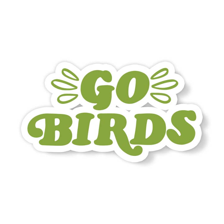 Autocollant en vinyle Go Birds Philadelphia Eagles Football Philly pour la vente par Parcel Island