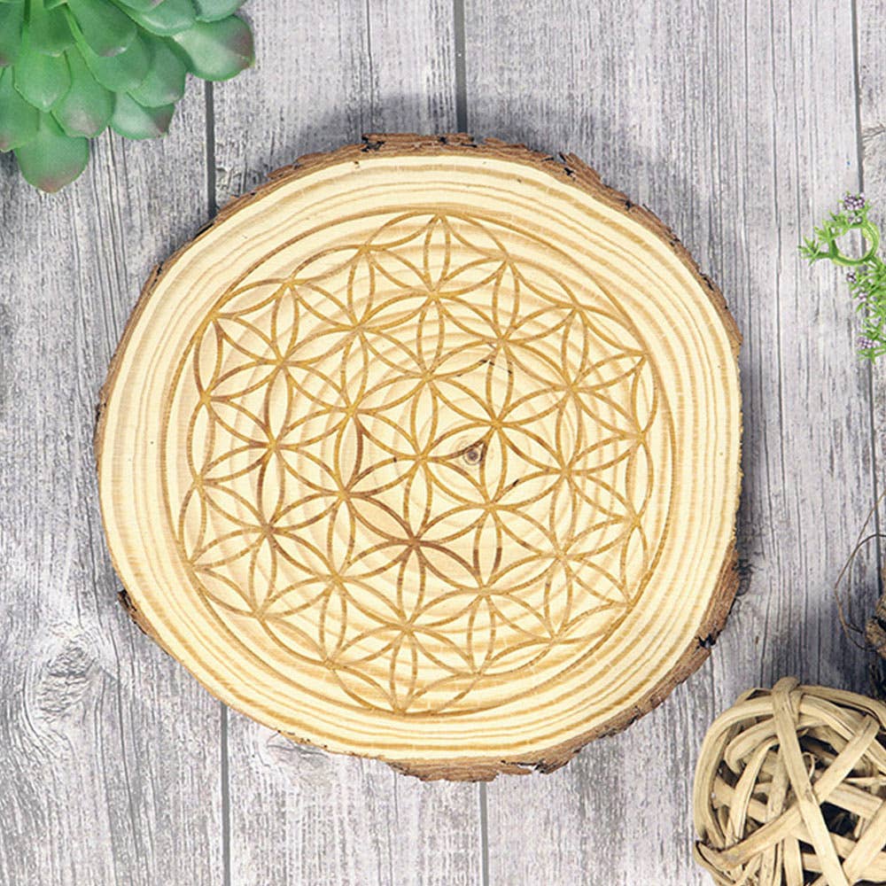 Natures Artifacts Inc - Wholesale Crystal Grid - Flower of Life Crystal Grid3