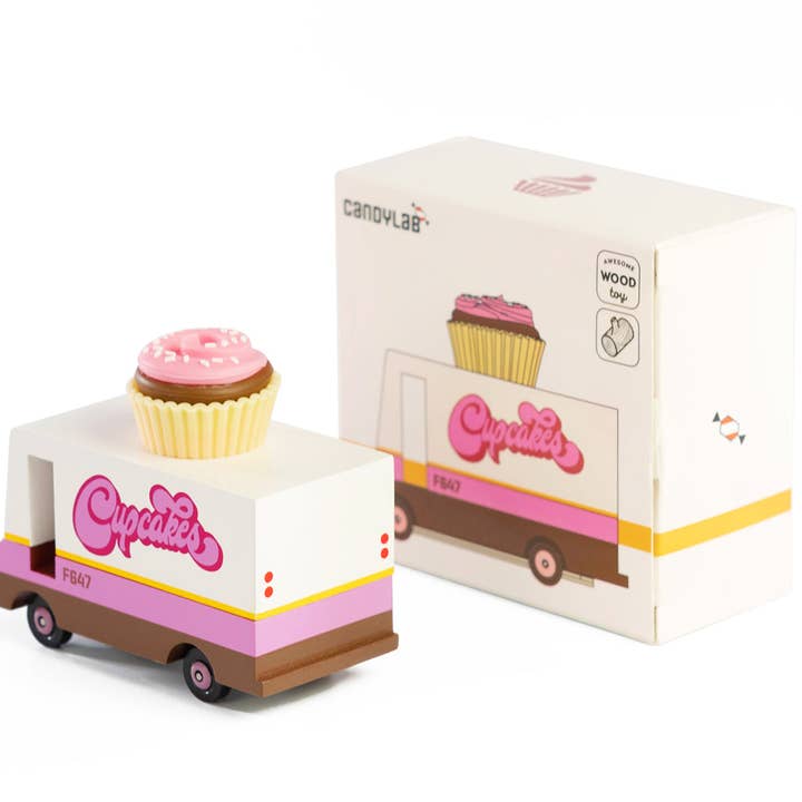 Candylab Toys - Wholesale Toy Car/Truck - Kids - Cupcake Van