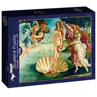Puzzle 1000 Peças - Botticelli - O Nascimento de Vénus, 1485 por atacado de Bluebird Puzzle