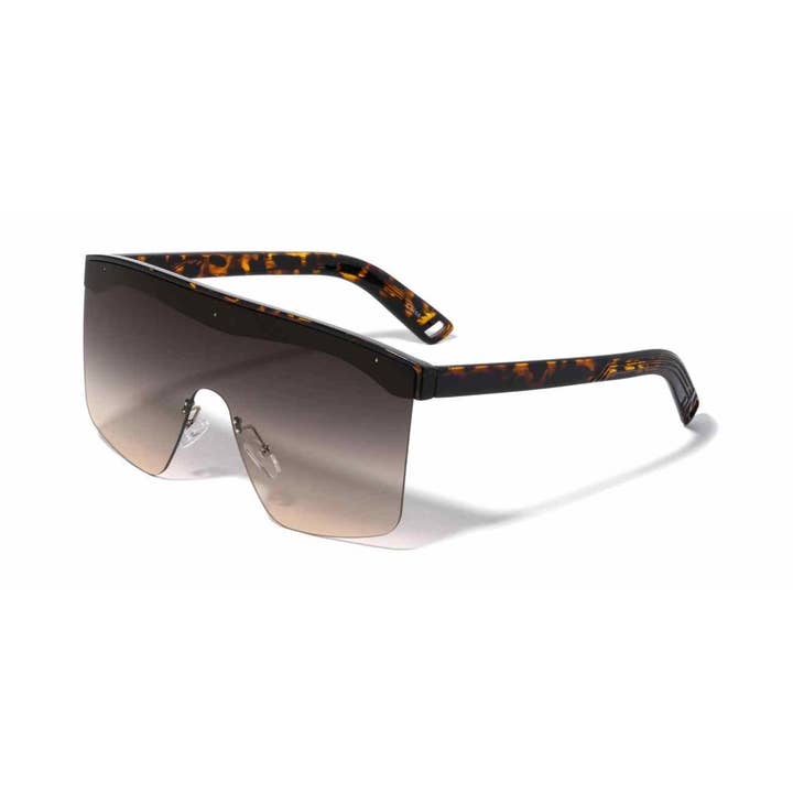 Sunrayzz Imports - Wholesale Sunglasses - Unisex - Rimless One Piece Shield Lens Shades p67181