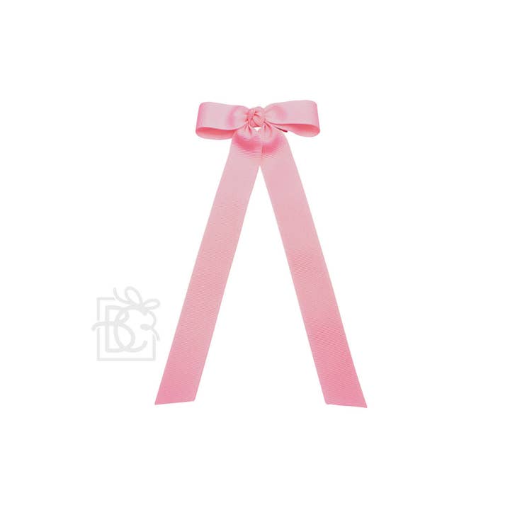Beyond Creations, LLC - Wholesale Hair Bow - Kids - FLAT BOW W/ 7" STREAMERS ON ALLIGATOR CLIP5