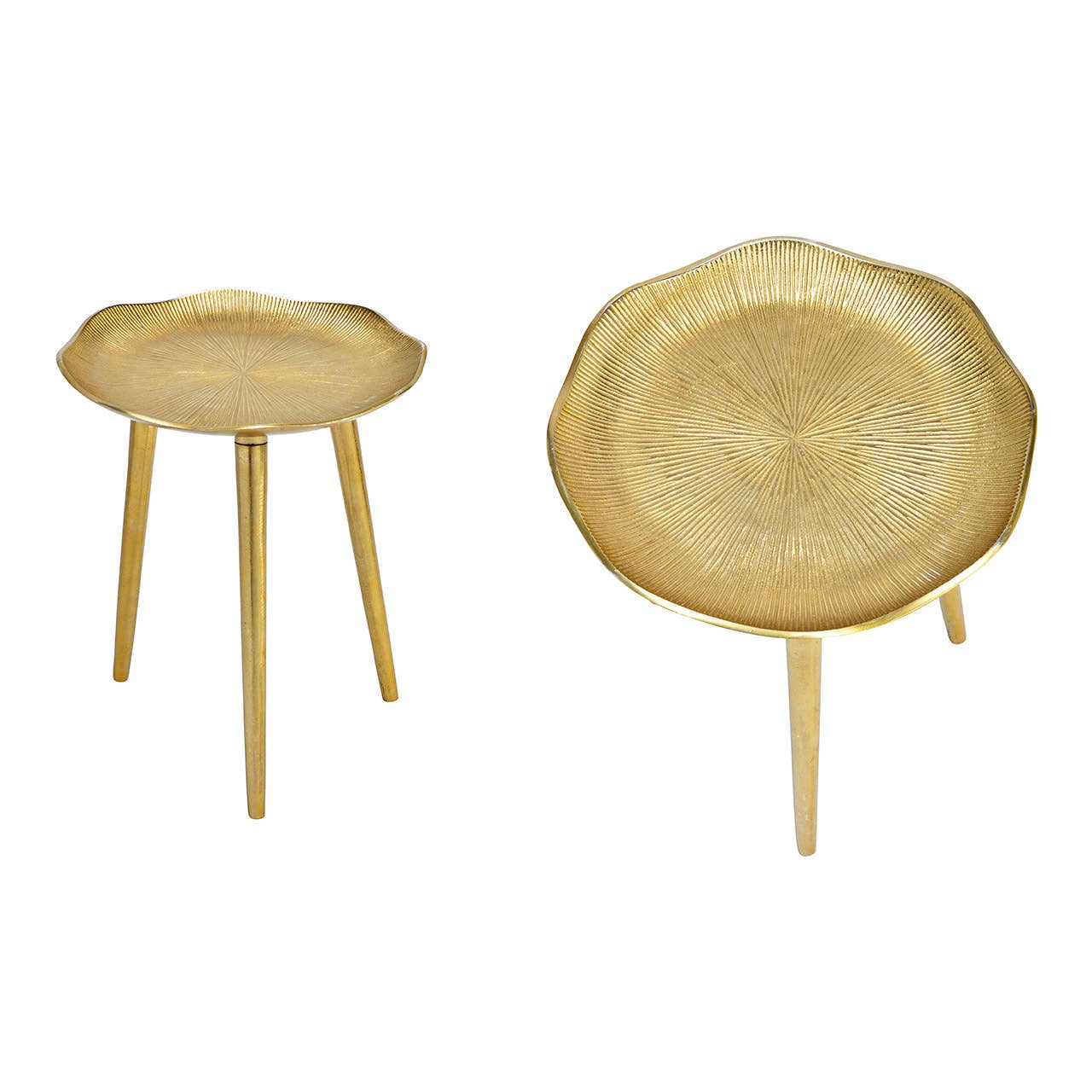 Wurm - Vendita all'ingrosso Statuette decorative - Tavolo in metallo oro (L/A/P) 35x42x35cm0