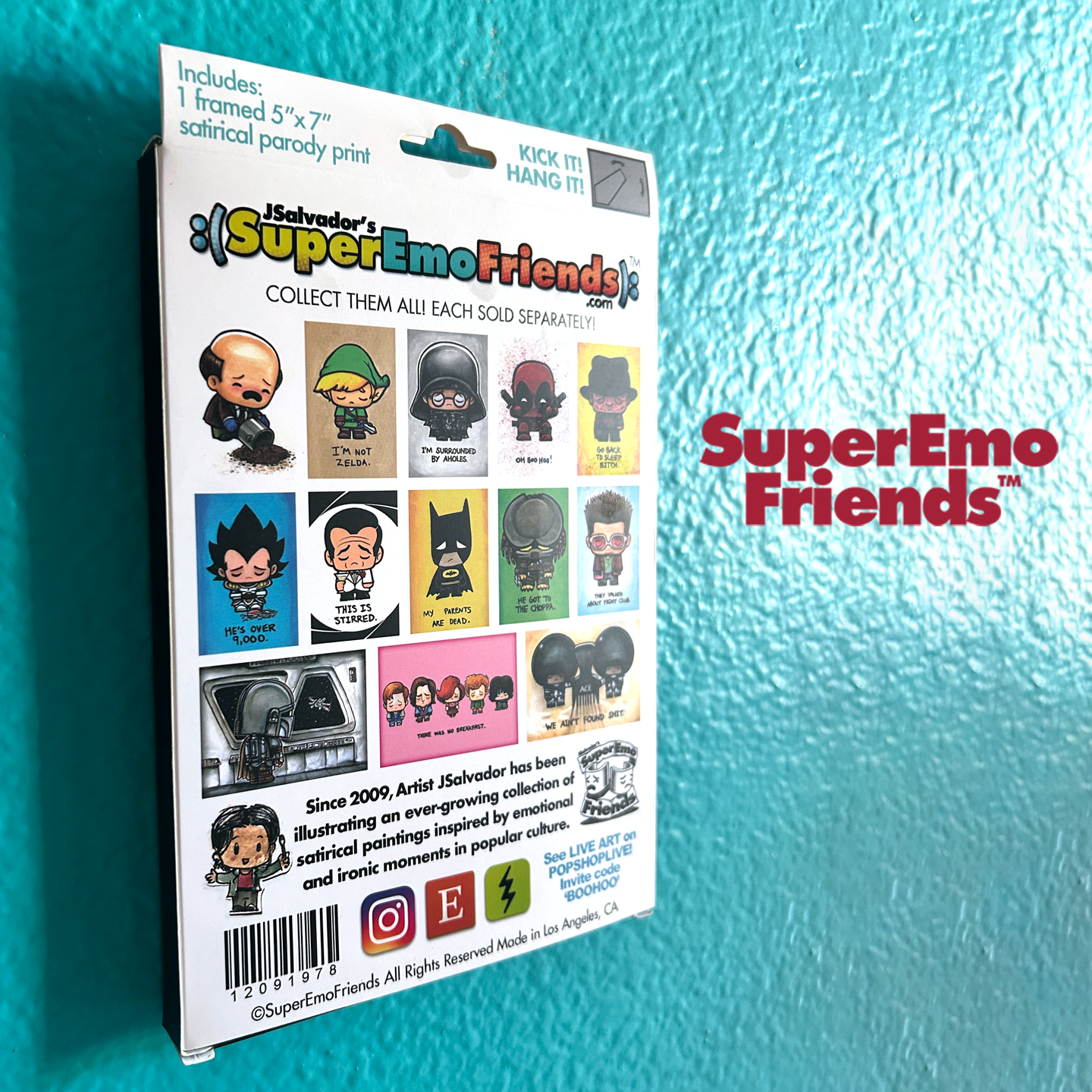 SuperEmoFriends - Wholesale Art Print - SuperEmoSmudgy5