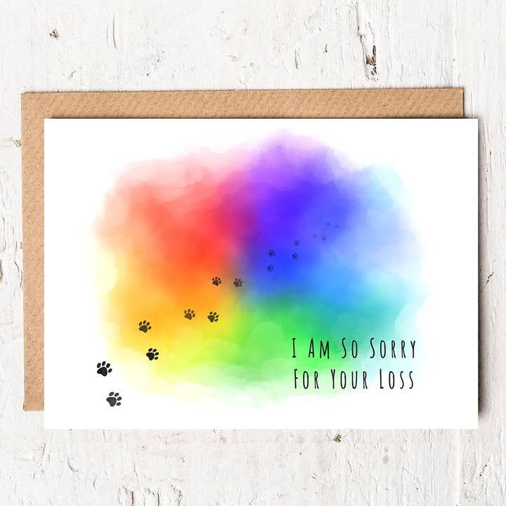 Rainbow Bridge Lykønskningskort for engroshandel hos Art by BGates