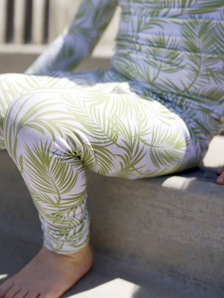 Shae & Palmer - Wholesale Bodysuit (Non-Footed) - Baby - Cali Coastal - Green – Baby Romper3