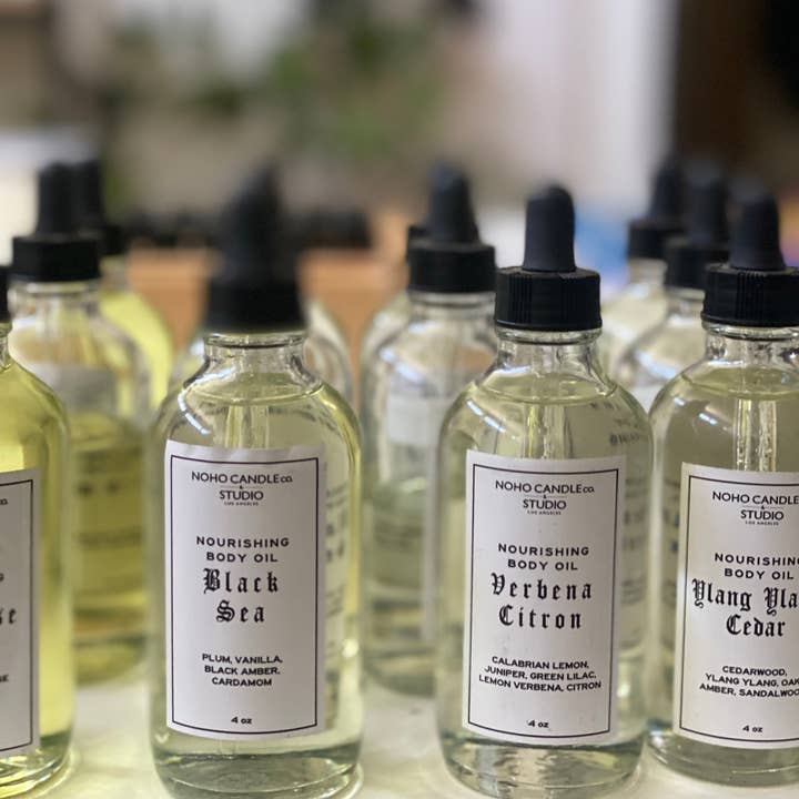Nourishing Body Oil for wholesale by NoHo Candle Co.