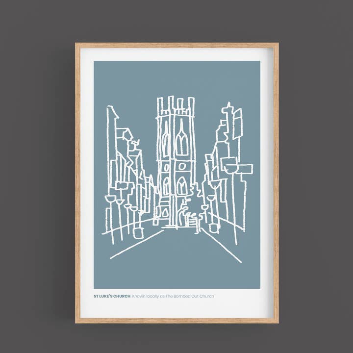 LIVERPOOL - Église Saint-Luc. pour la vente par CitySpace