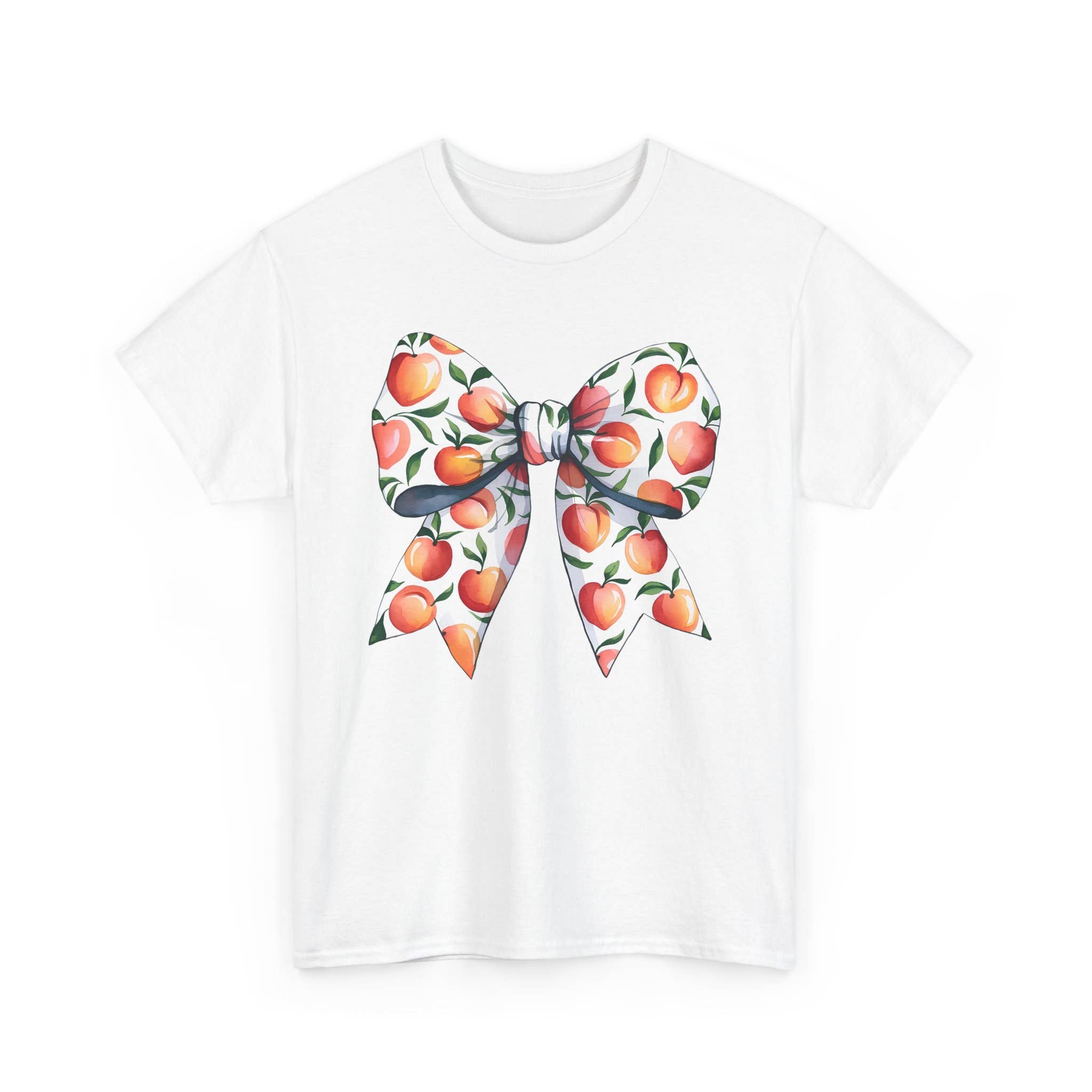 NVC Ecommerce LLC - Wholesale Graphic Sweatshirt - Women's - Peach Coquette Bow T-Shirt, Farmhouse Sweatshirt, Fruit4