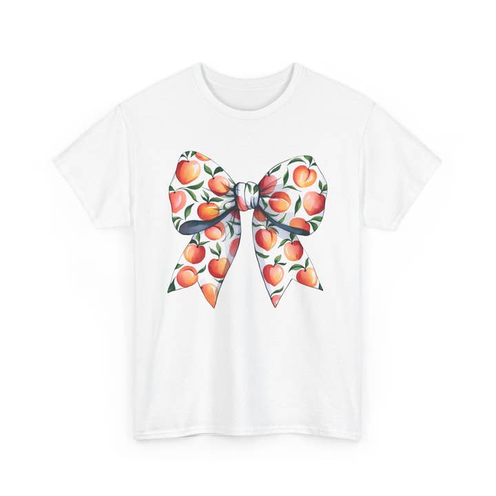 NVC Ecommerce LLC - Wholesale Graphic Sweatshirt - Women's - Peach Coquette Bow T-Shirt, Farmhouse Sweatshirt, Fruit4