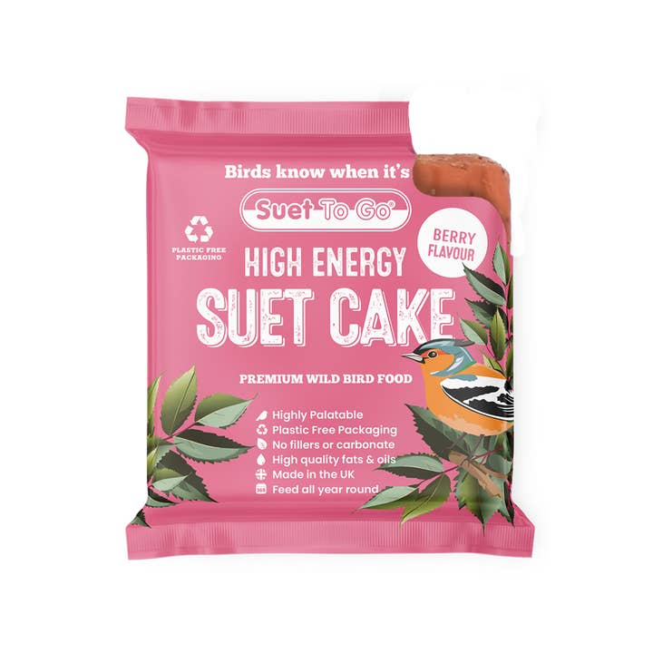 Natures Grub – wholesale Pet food – Not cat/dog – Suet To Go Suet Cake SRP 10pk - Berry | Wild Bird Food1