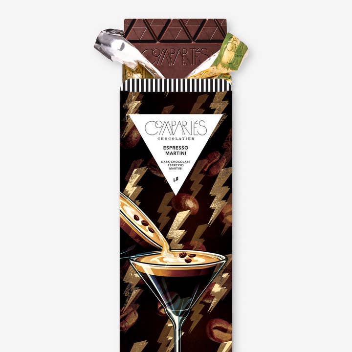Compartes Chocolate - Wholesale Chocolate Bar - ESPRESSO MARTINI Chocolate Bar *NEW*