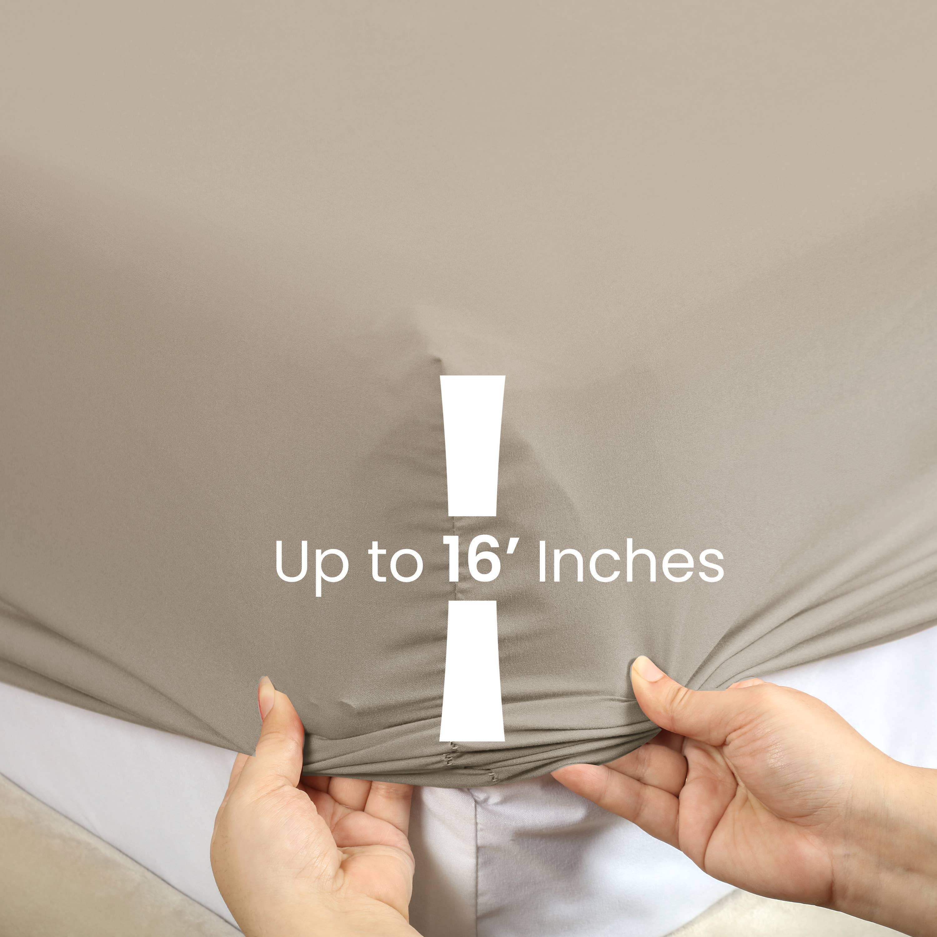 Cottonpassion_US - Vente Draps-housses - Draps-housses en microfibre douce avec bonnets extra profonds jusqu'à 40,6 cm66