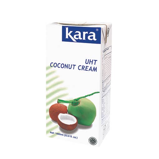 Kara Coconut Cream – 12 Packs/Case, 1,000 ml(33.8 Fl. oz.) for wholesale by Takari International, Inc.