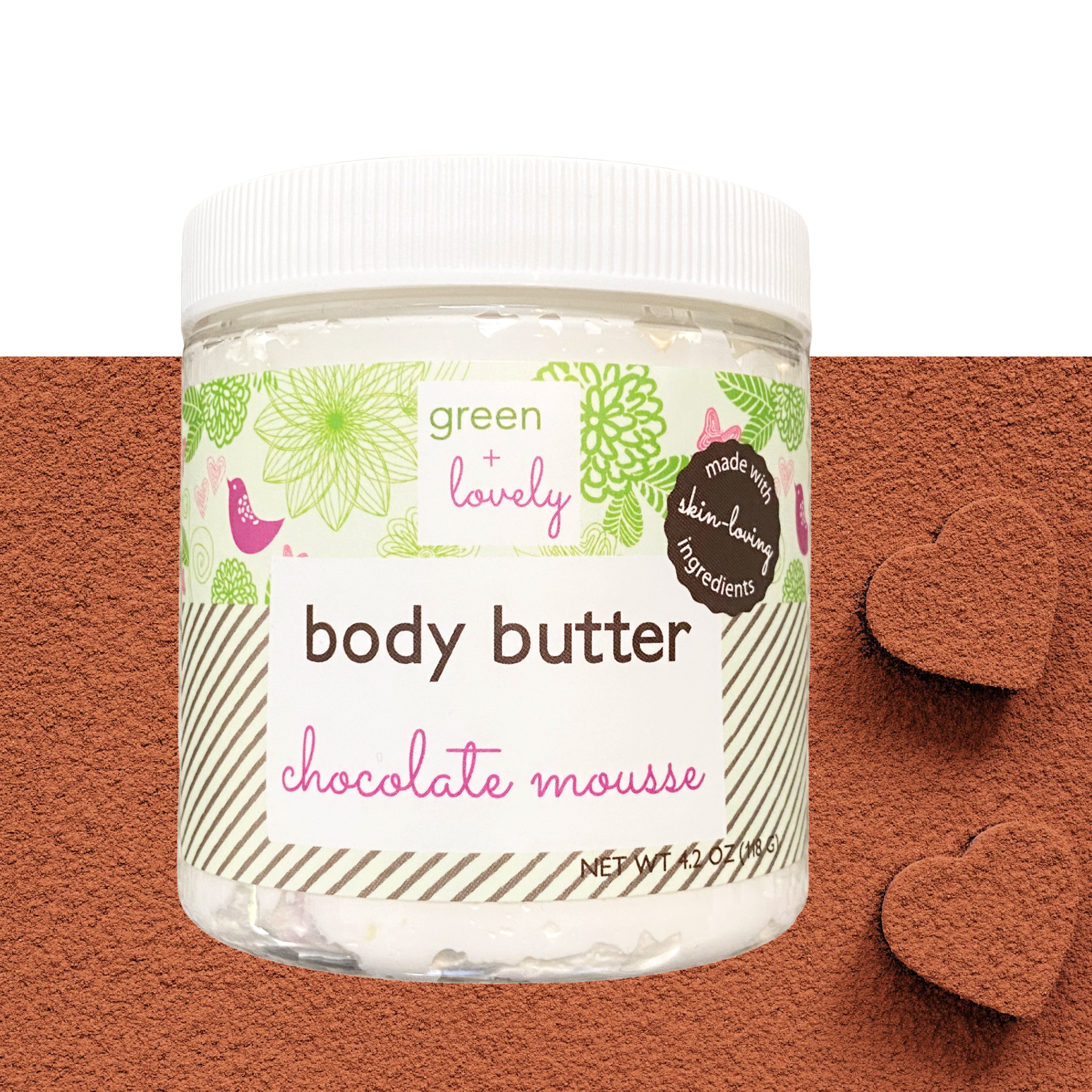green + lovely - Wholesale Body balm/butter - Chocolate Mousse Body Butter - (Winter Item)1
