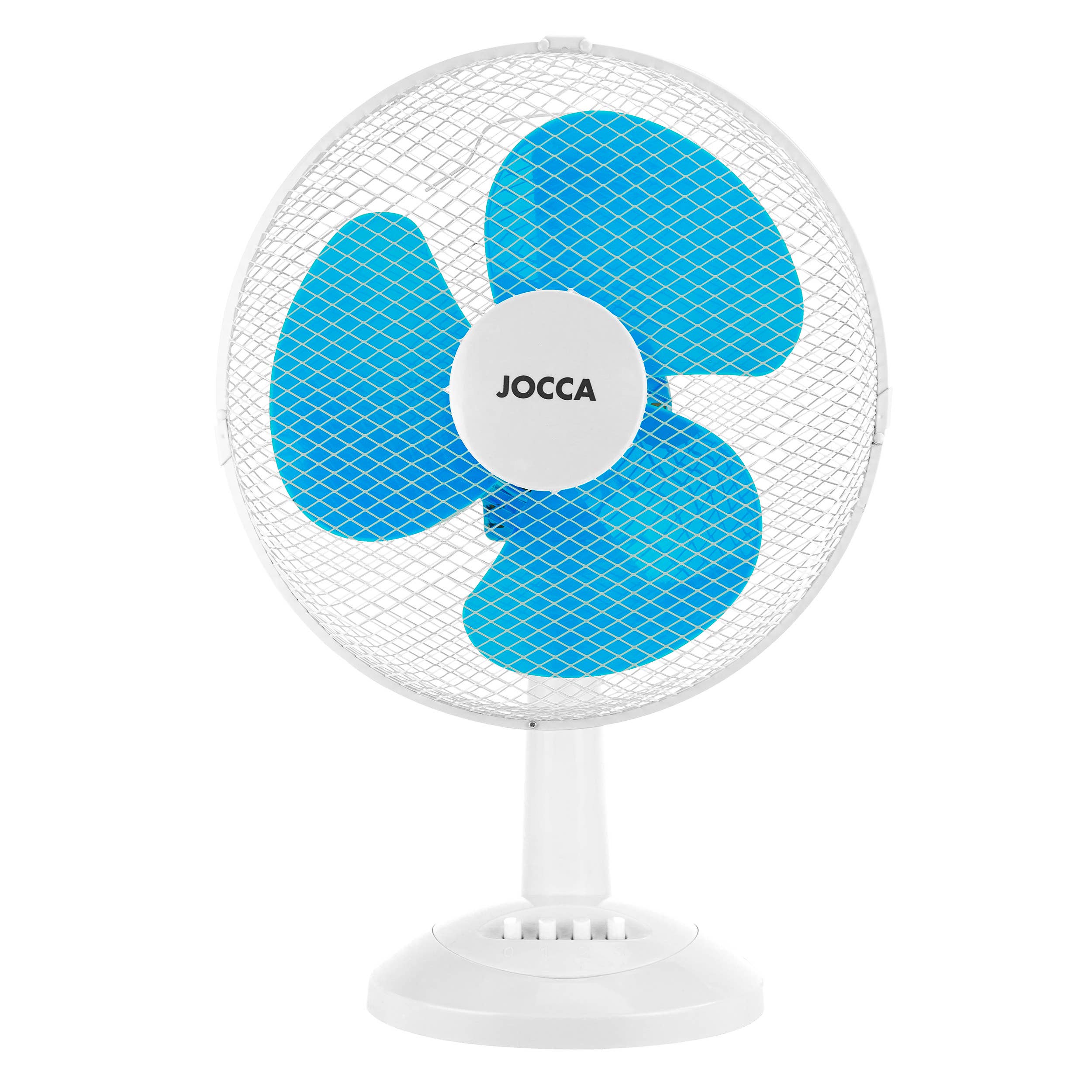 JOCCA - Vendita all'ingrosso Ventilatore elettrico portatile - Ventilatore da scrivania (30 cm)0