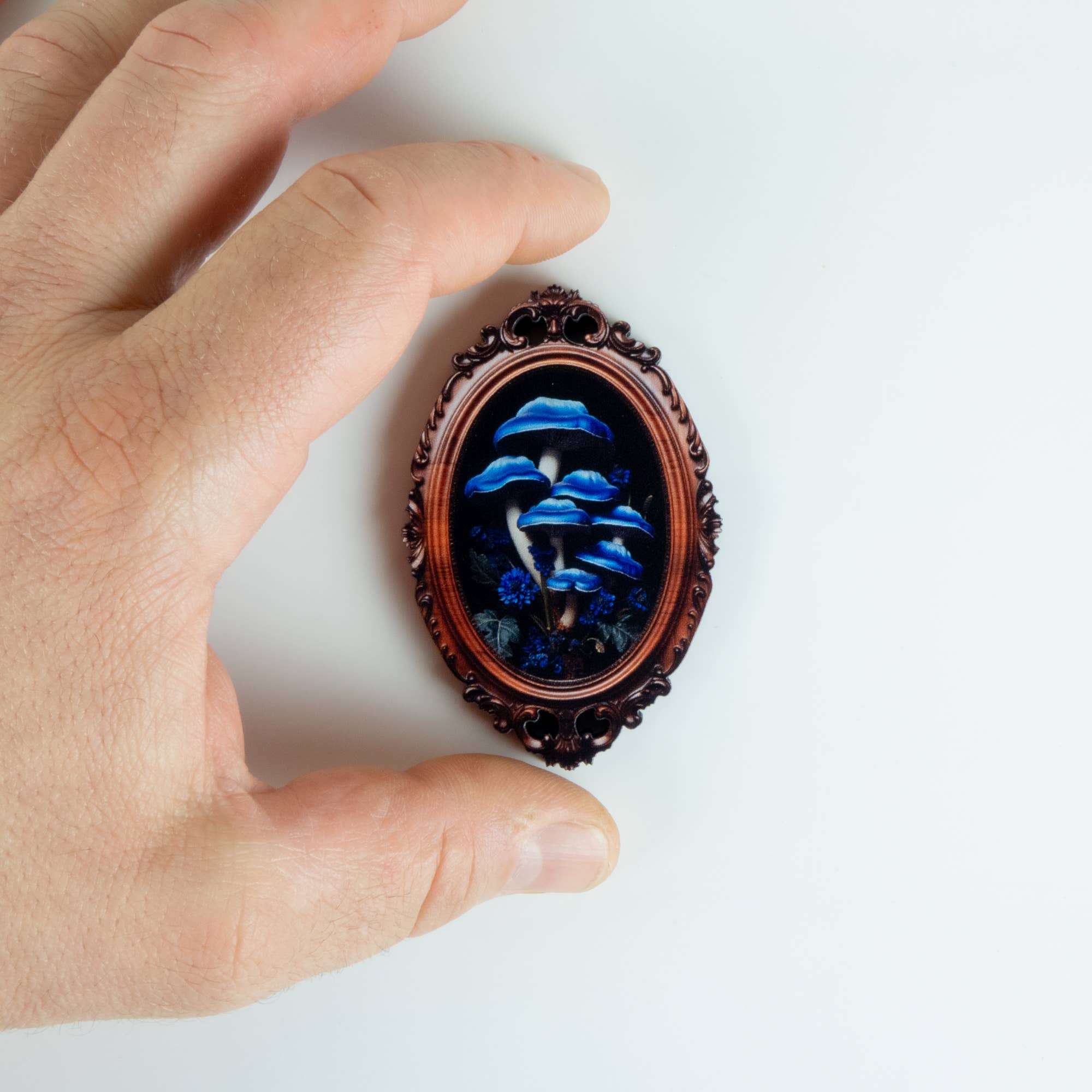 Standish House - Vente Aimants - Aimants avec champignons, effet 3D encadré, cadres vintage11