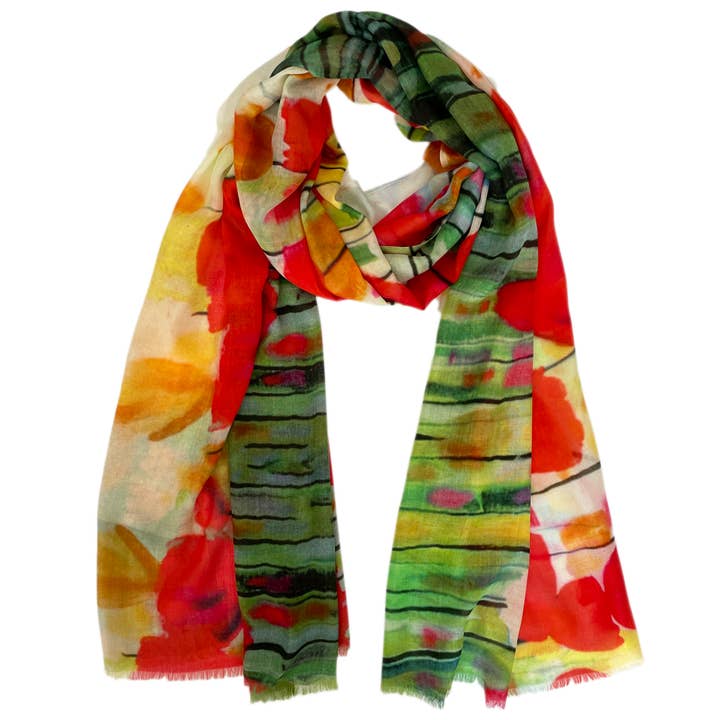 Poppy Scarf for wholesale by Chinar