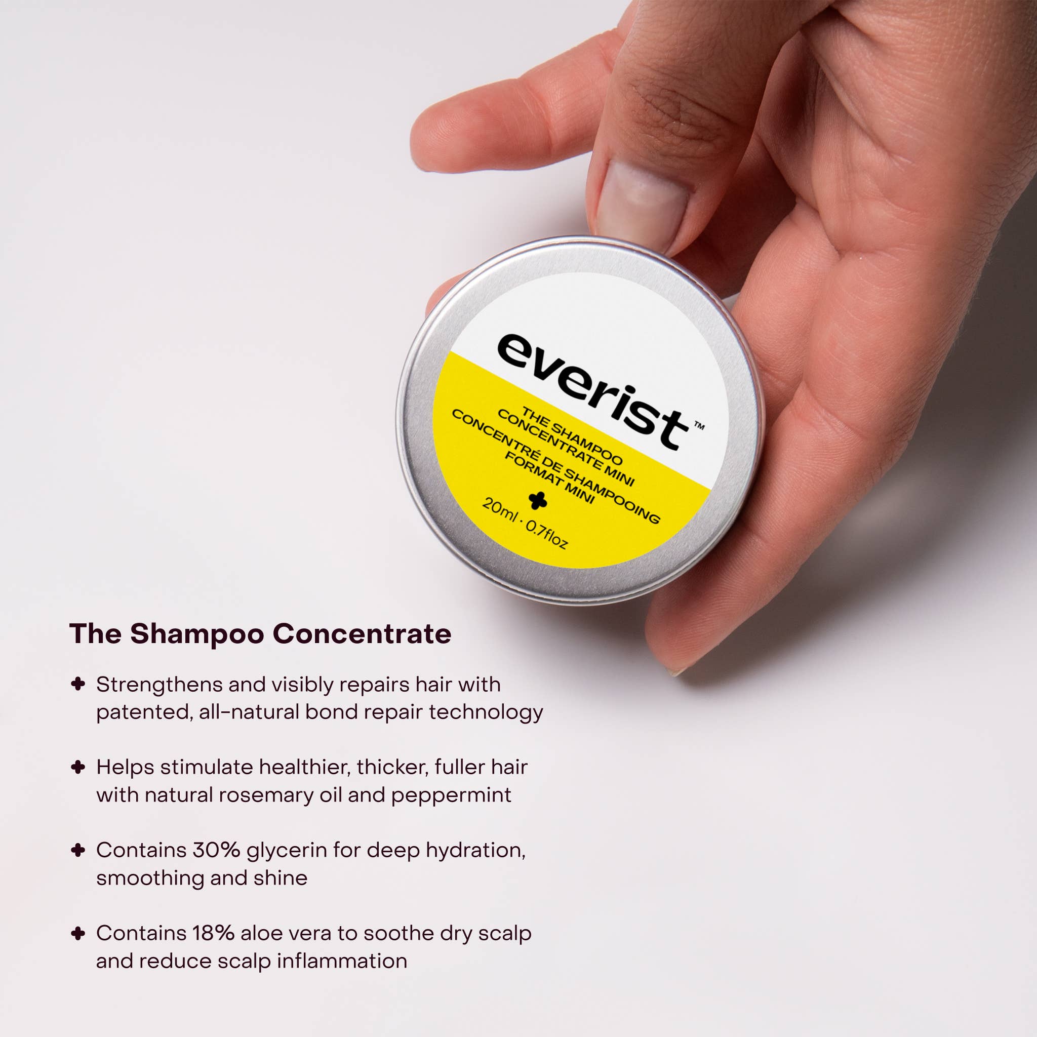 Everist - Wholesale Hair Shampoo - The Shampoo Concentrate Travel Mini5