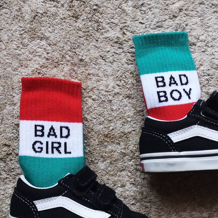 PEGADA SOCKS - Wholesale Socks - Kids - BAD GIRL TODDLER SOCKS0
