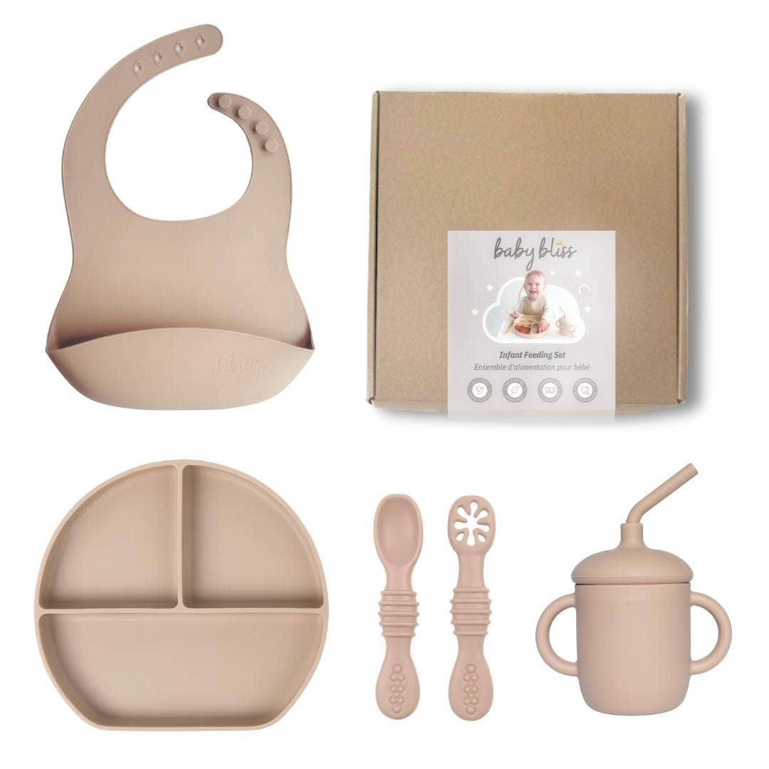 Baby Bliss - Wholesale Feeding Set - Baby - Infant Feeding Set, Baby Mealtime Gift Set with Box4