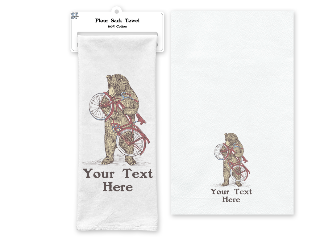 SF Mercantile - Wholesale Tea Towel - Customizable Flour Sack Tea Towel 22" x 36"13