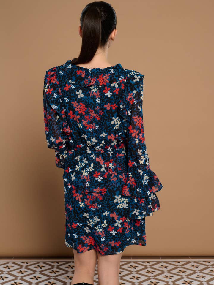 Blå PAOLINA KJOLE for engroshandel på Faire3