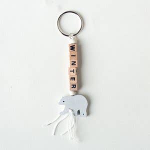 Porte-clés d'hiver pour la vente par Sidedish Cards