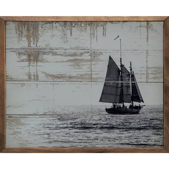 Lone Boat Whitewash for wholesale by Kendrick Home