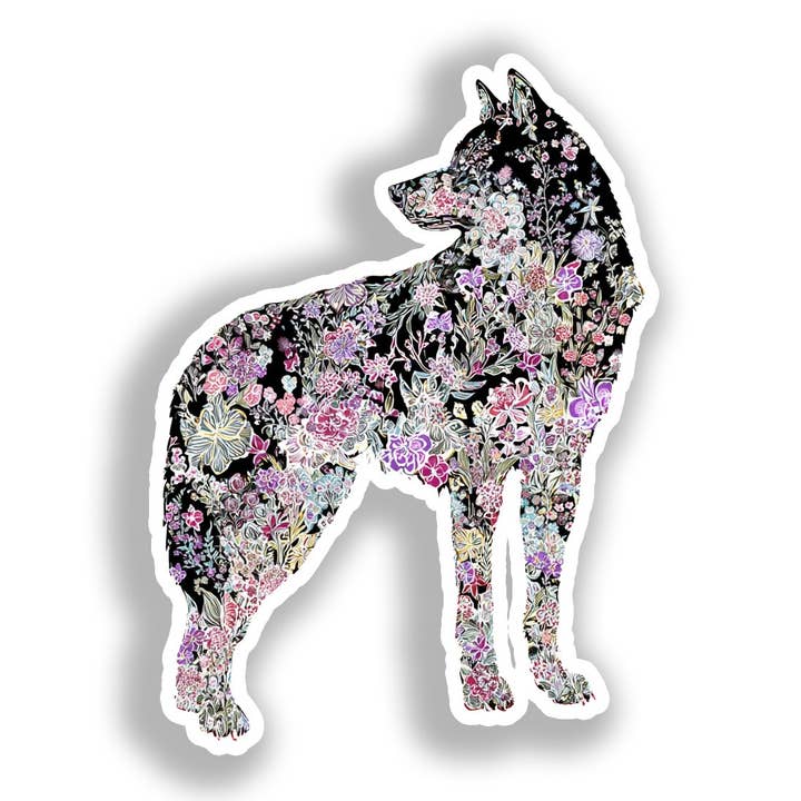 Autocolante de Lobo # A018383 por atacado de Yoonek Graphics