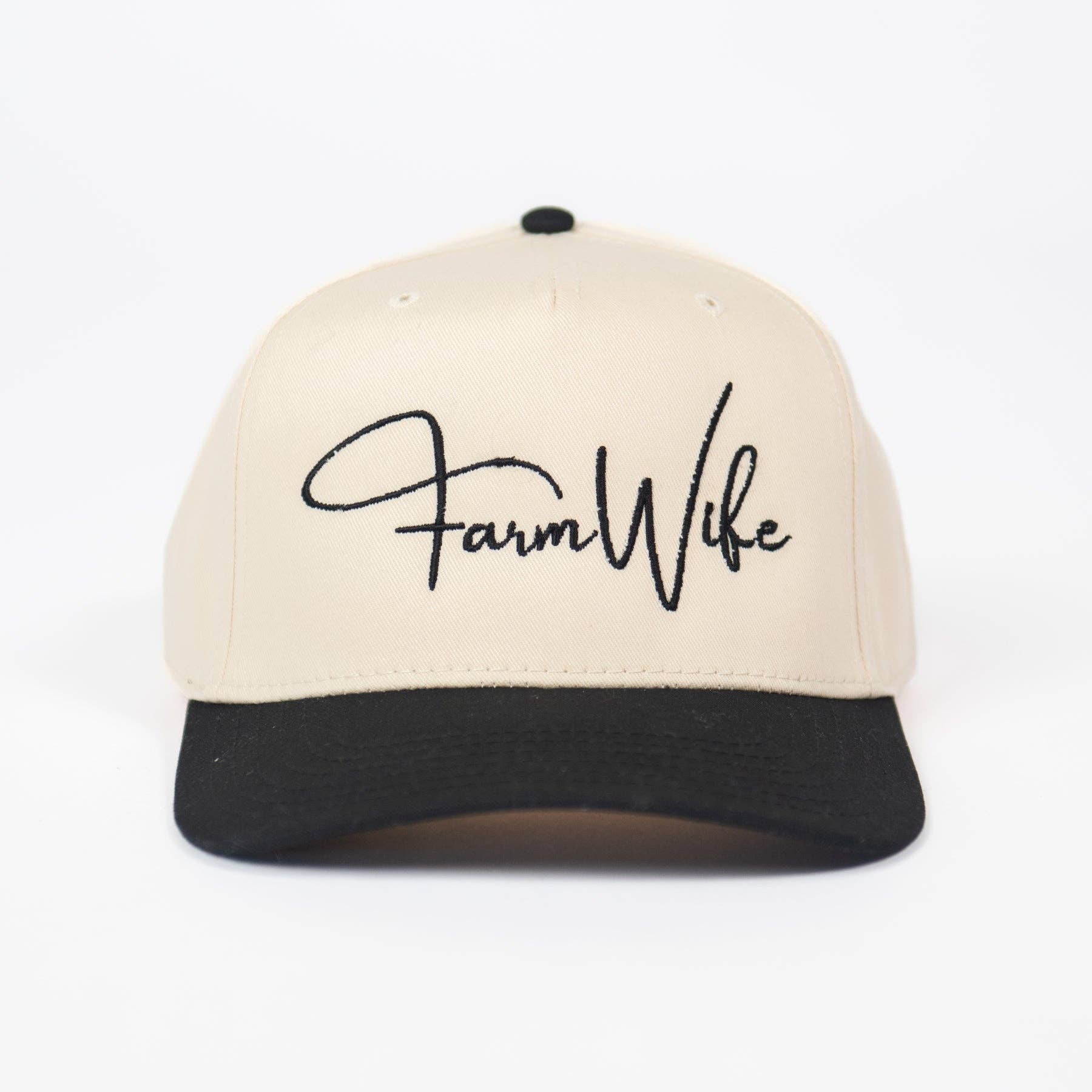 American Farm Company - Wholesale Trucker Hat - Women's - Western 'Farm Wife' Women's Embroidered Trucker Hat1