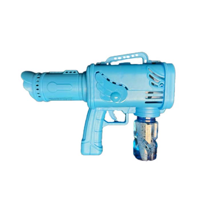Blinkee.com, LLC - Wholesale Bubble Wand - Kids - Light Up Musical Bubble Blasting Bazooka Gun Assortment