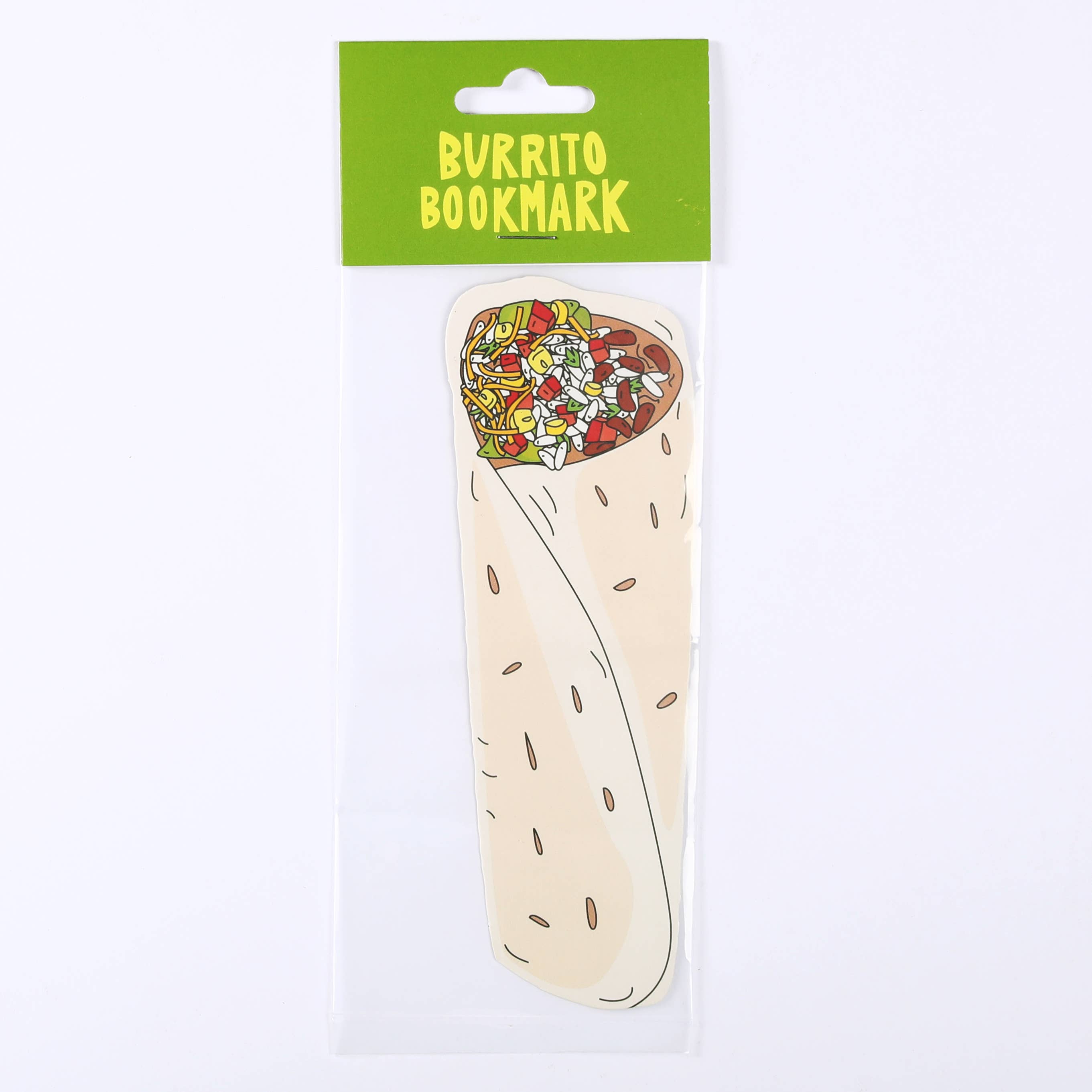 Humdrum Paper - Wholesale Bookmark - Burrito Bookmark (it's die cut!)3